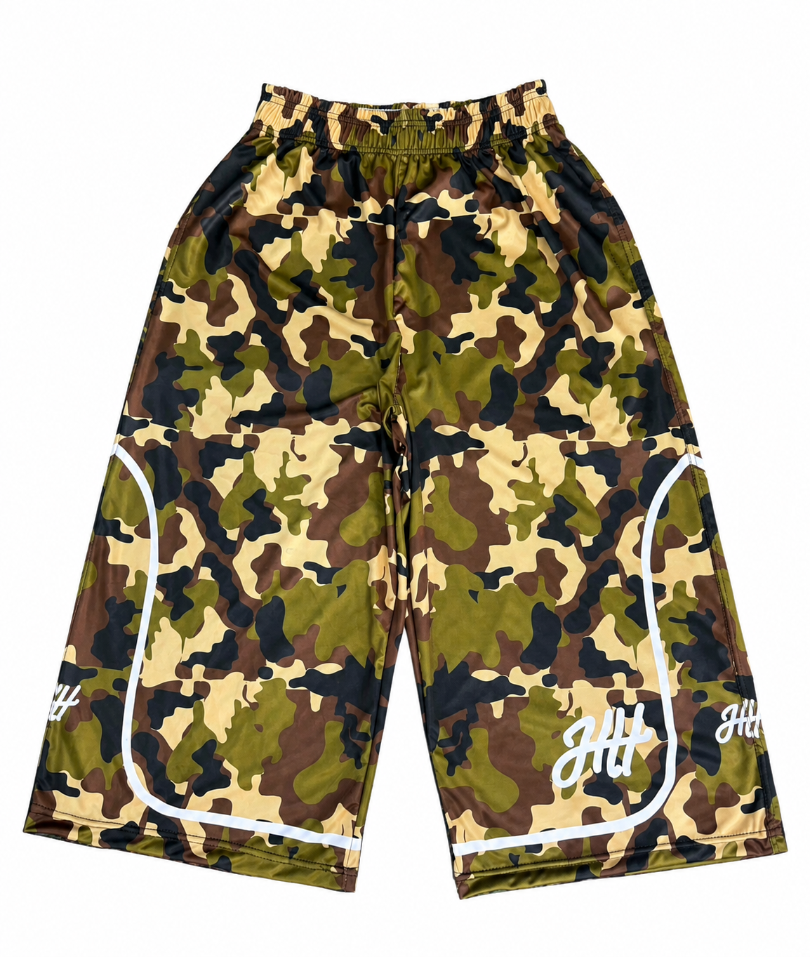 Green Camo Courts